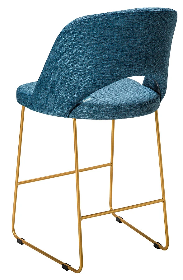 Кресло полубар Lars БлюАрт/ЛинкЗолот - фото 4