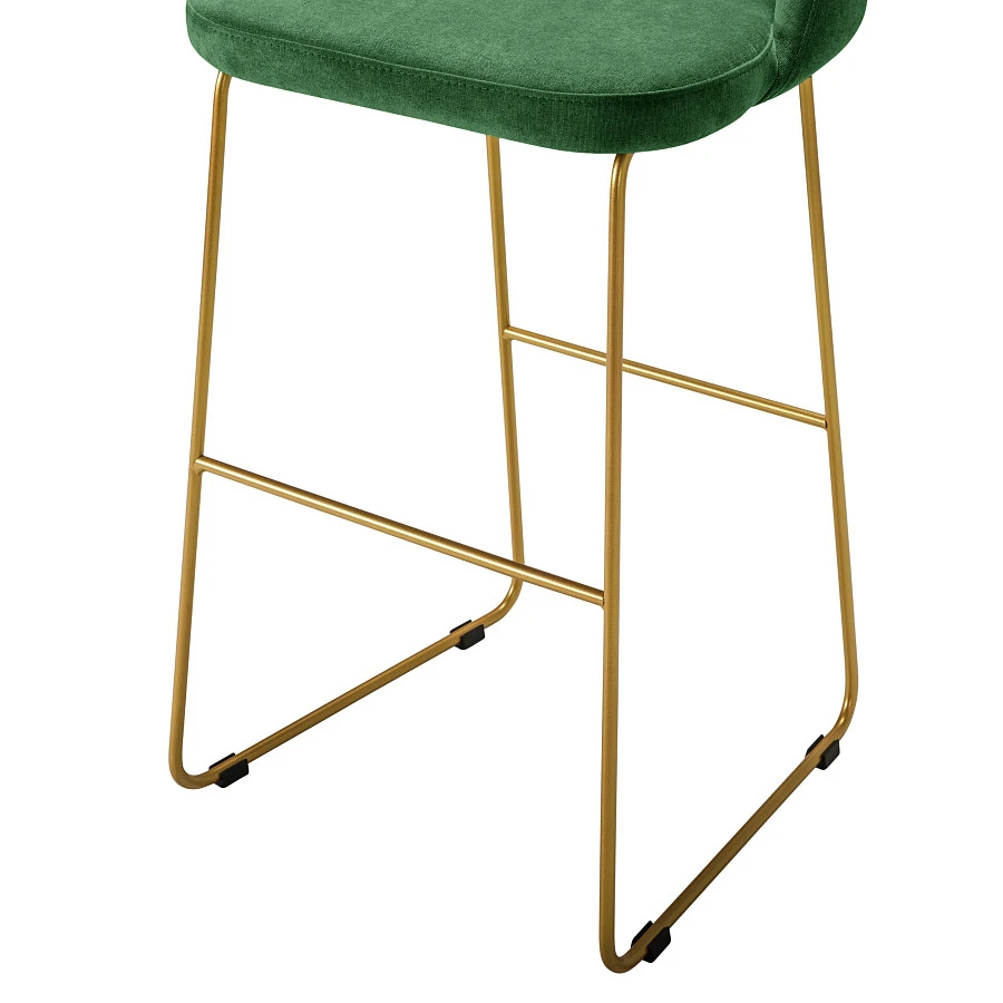 Кресло Бар. Lars зелёный/Линк золото - фото 4