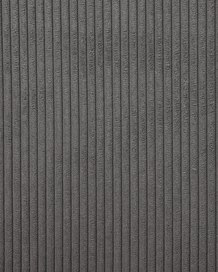 Диван 3х местный Blok с левым шезлонгом серый вельвет - фото 12