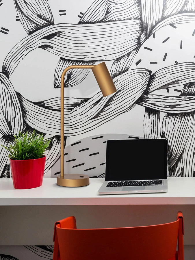 Настольная лампа DeMarkt Астор 545033301 - фото 8