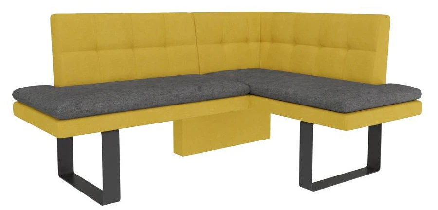 Диван кухон. Magiс 158-120 R sunny/graphite
