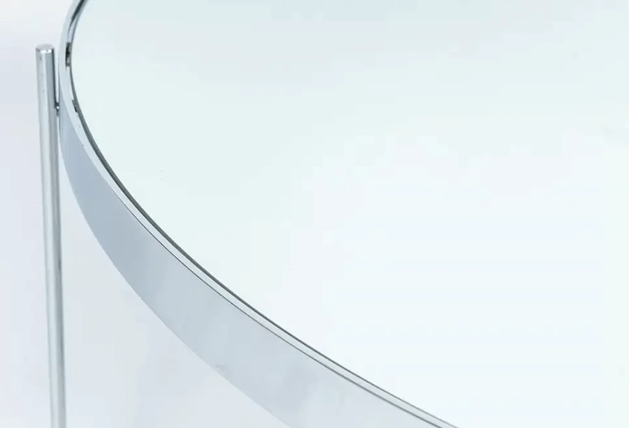 Приставной столик Gatsby L Silver - фото 2