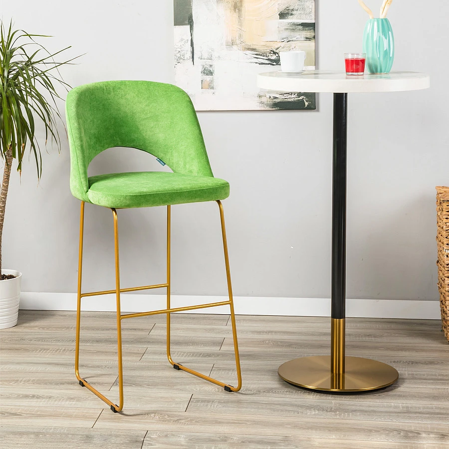 Кресло Бар. Lars Green/Линк золото - фото 8