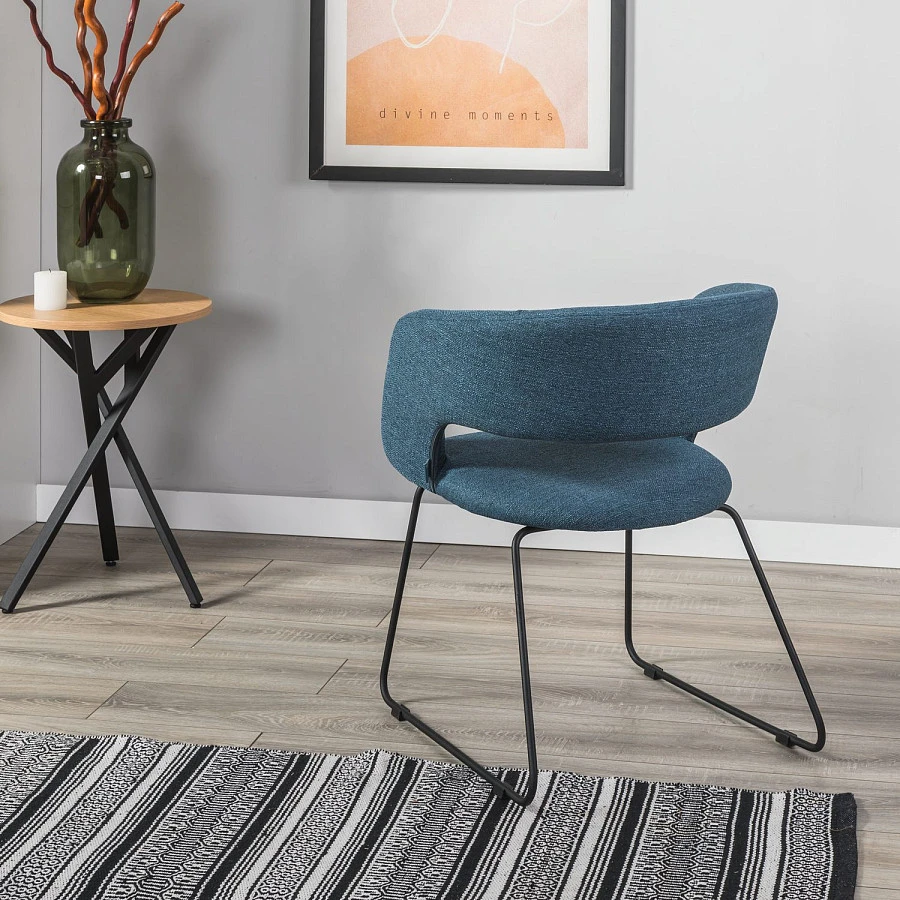 Стул Hugs синий/Линк - фото 10