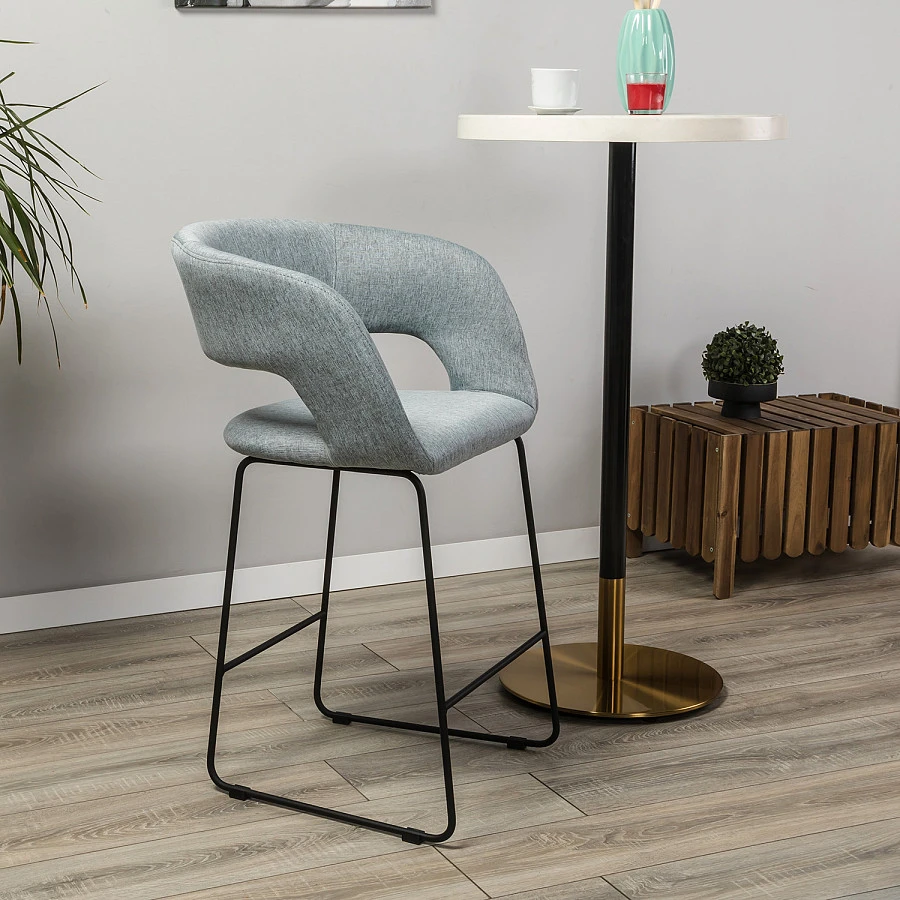 Кресло полубар Hugs св.сер/Линк - фото 9