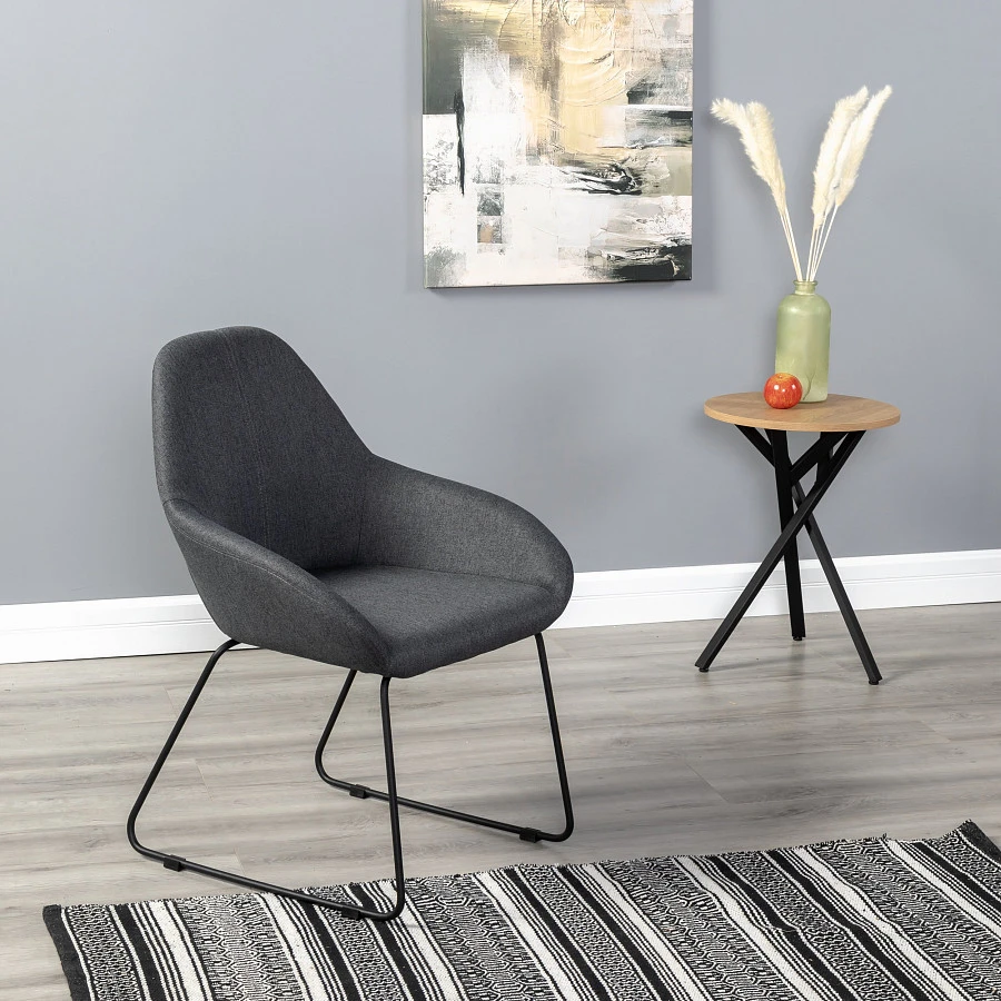 Кресло Kent тёмно-серый/Линк - фото 9