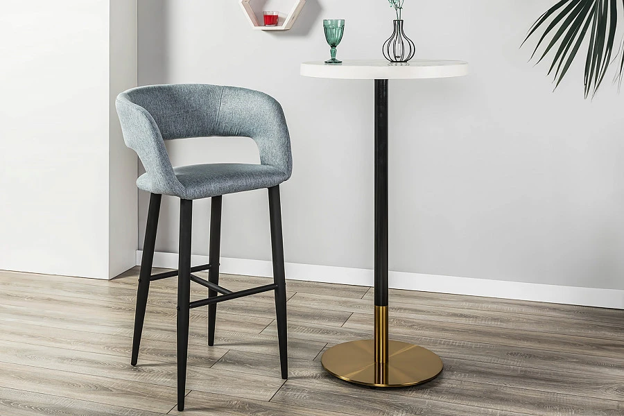 Кресло Бар.Hugs св.сер/черный - фото 11