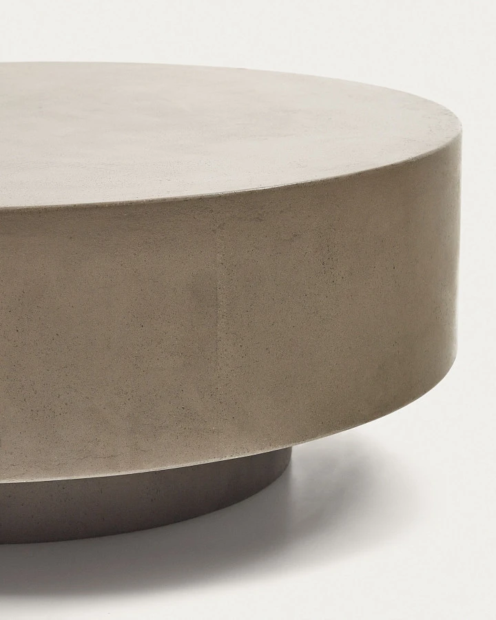 Garbet Журнальный столик цемент Ø 80 см - фото 11