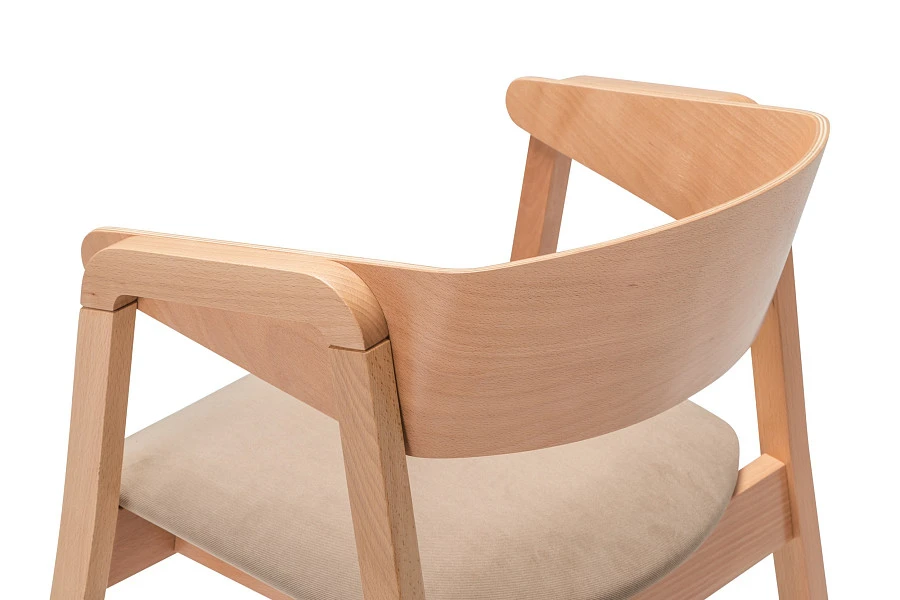 Кресло Dalia Beige/Натур - фото 5