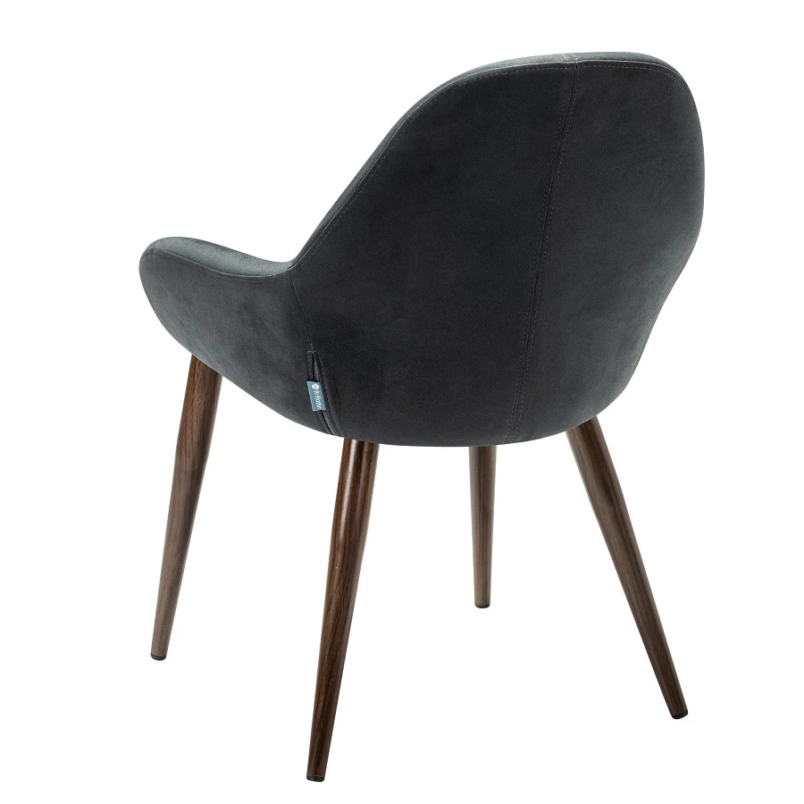 Кресло Kent Diag grey/т.орех - фото 4