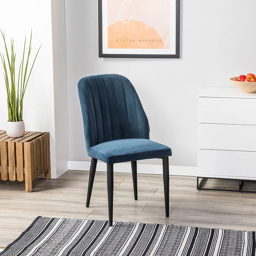 Стул Alen Diag blue/черный - фото 8