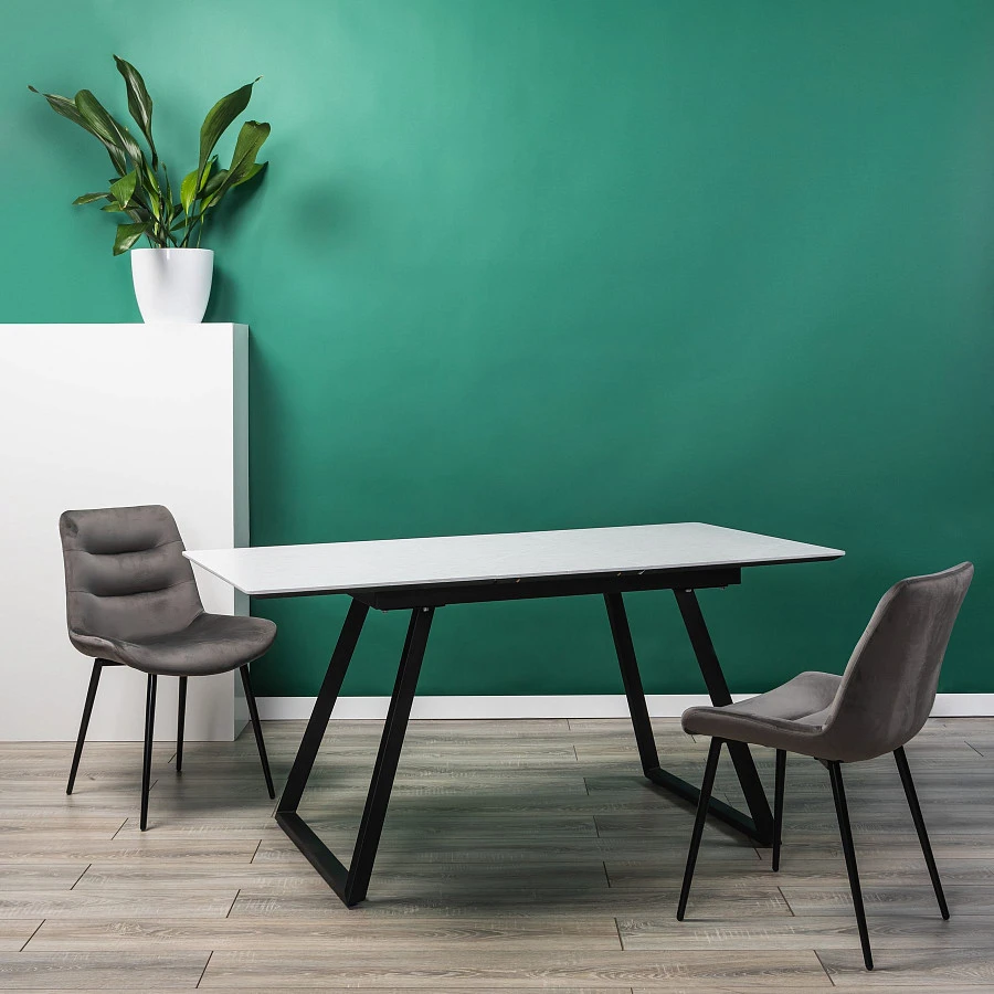 Стол Пеле раздвиж. 140-180 Белый - фото 9