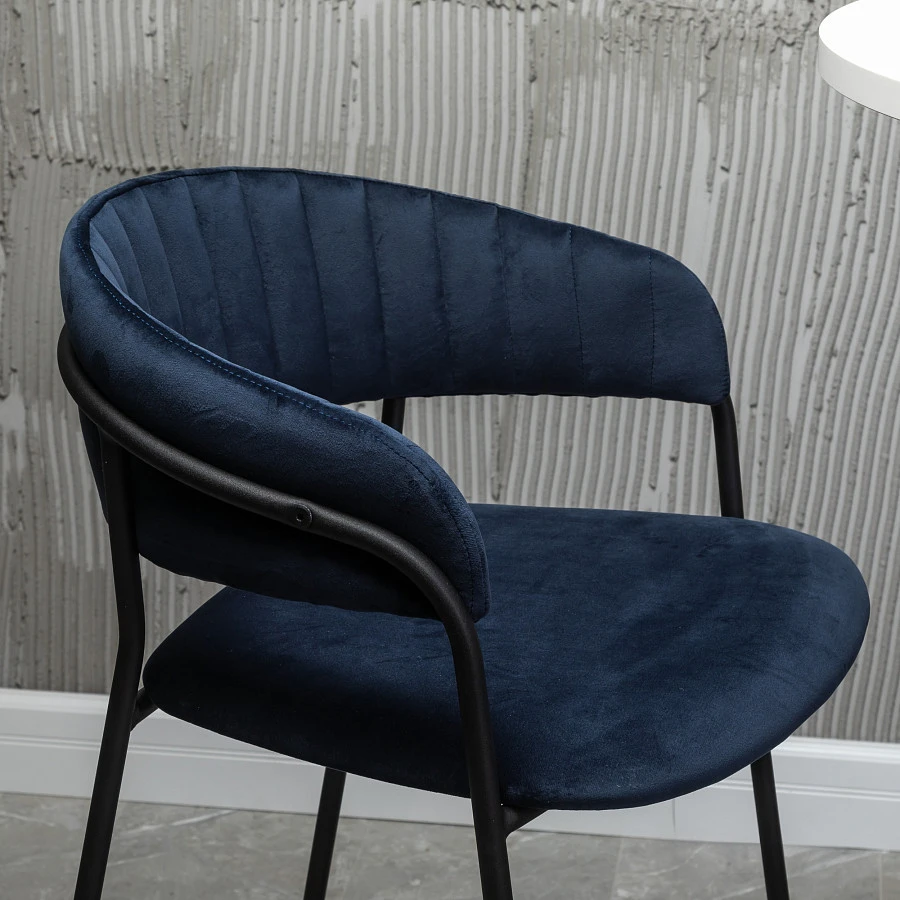 Стул барный Portman синий - фото 13