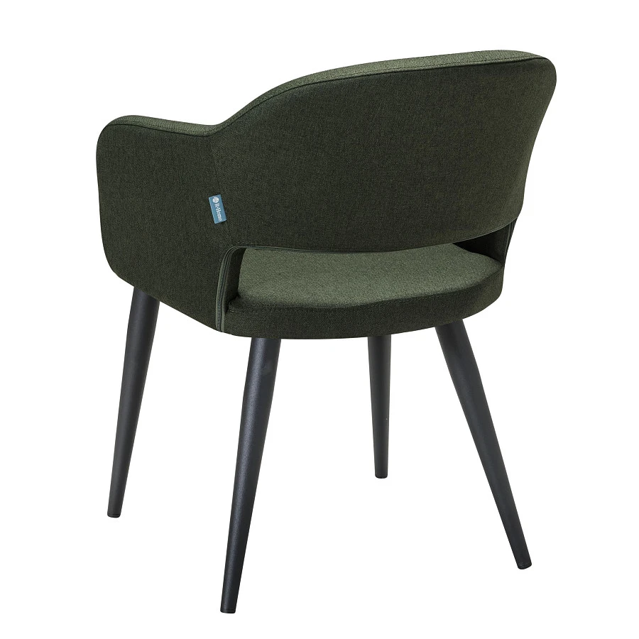 Стул Oscar тёмно-зеленый/черный - фото 4