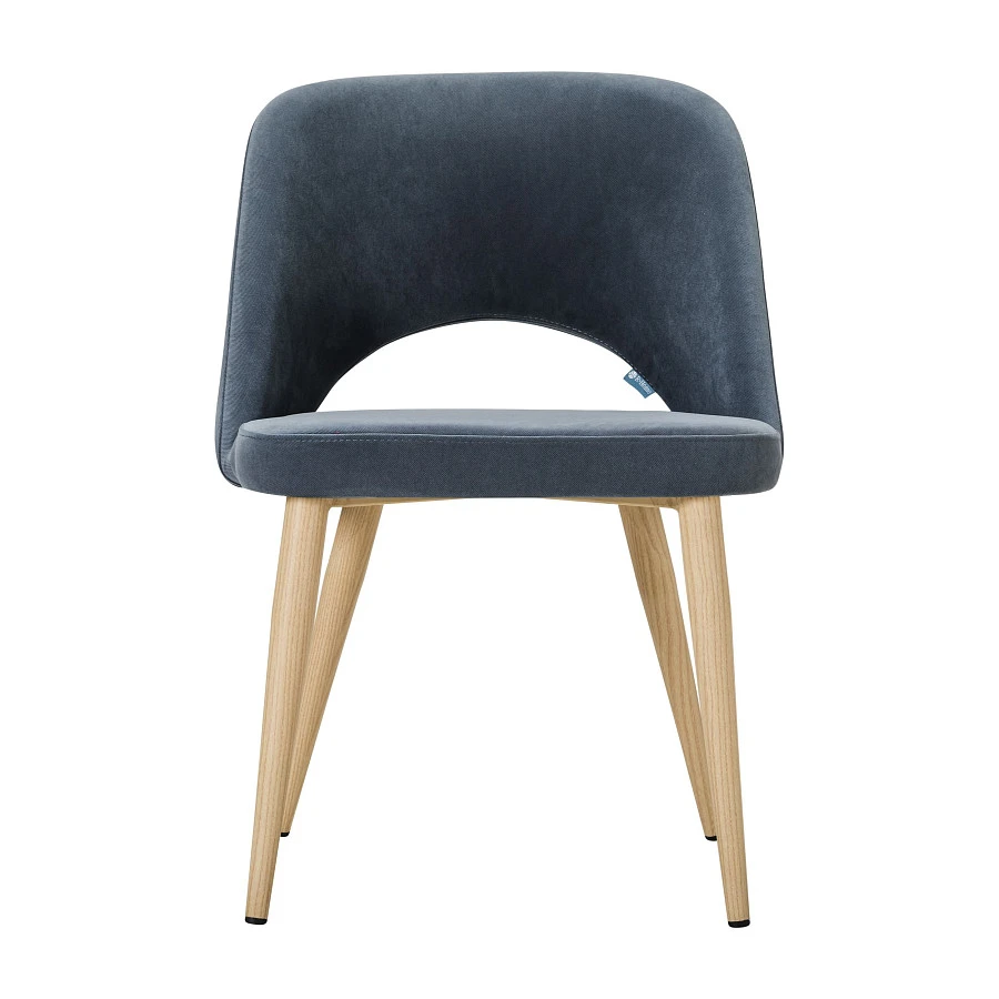 Стул Lars Diag grey/нат.дуб - фото 3