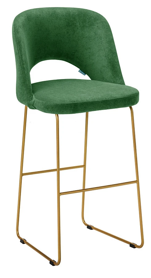 Кресло Бар. Lars зелёный/Линк золото