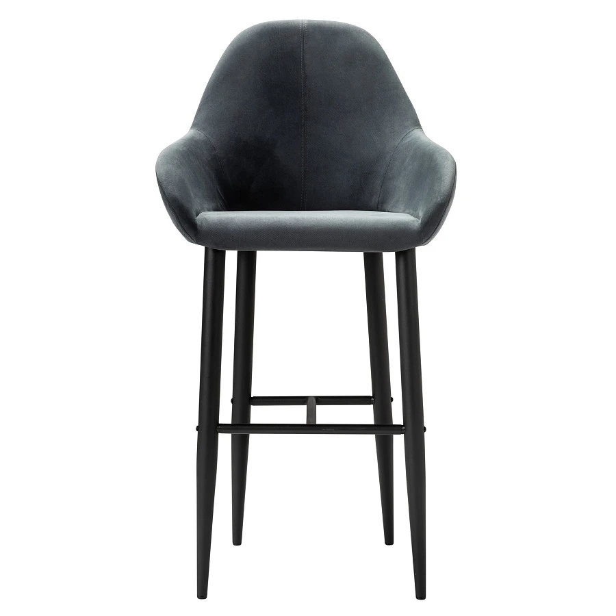 Кресло Бар.Kent Diag grey/черный - фото 3