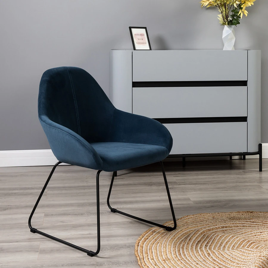 Кресло Kent Diag blue/Линк - фото 9