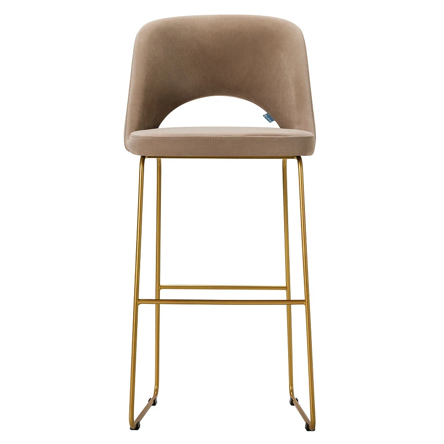 Кресло Бар. Lars Diag beige/Линк золото - фото 2