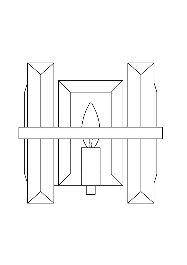 Настенный светильник (бра) Maytoni MOD201WL-01N - фото 3