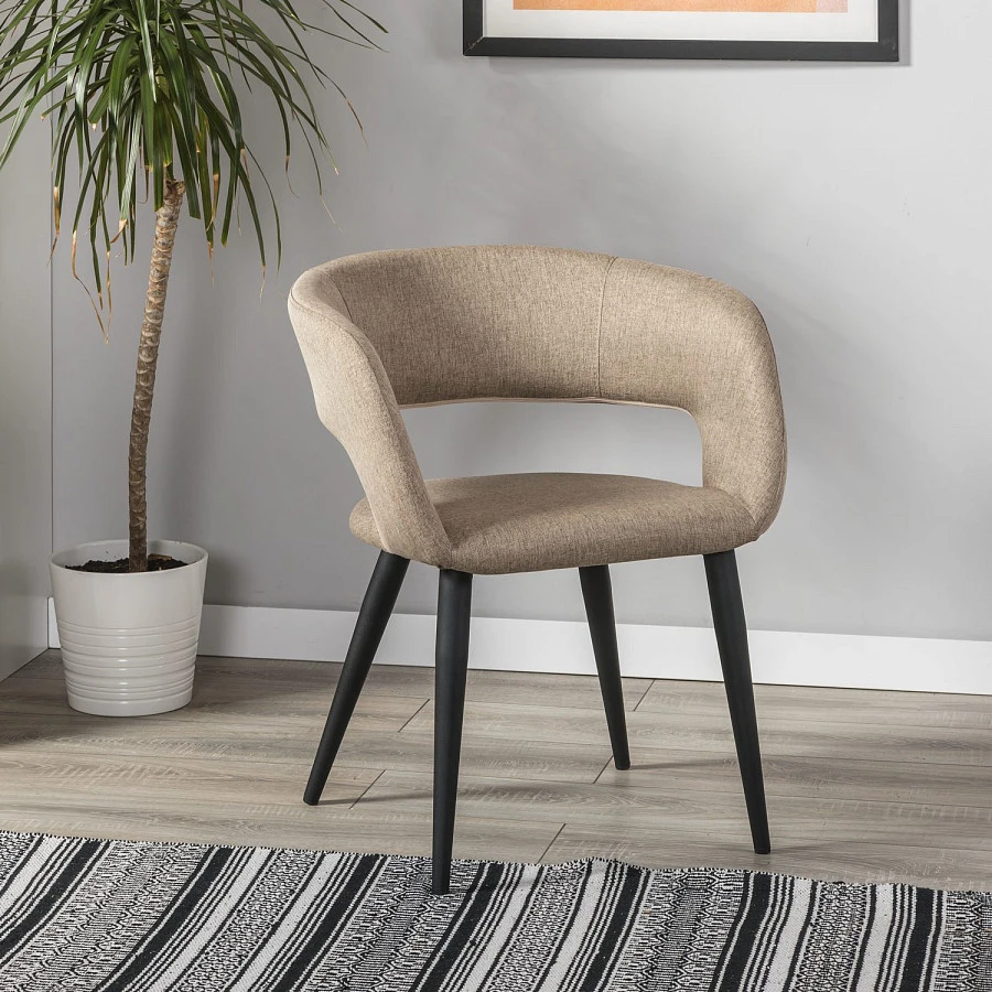 Стул Hugs beige/черный - фото 8