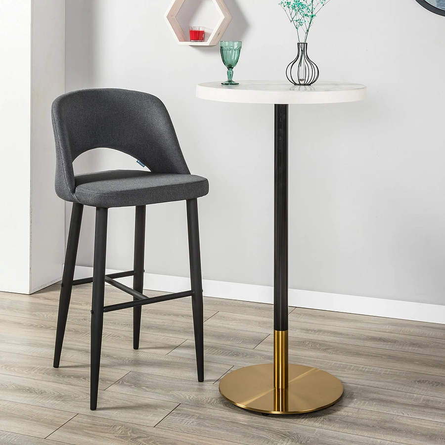 Кресло Бар.Lars тёмно-серый/черный - фото 7