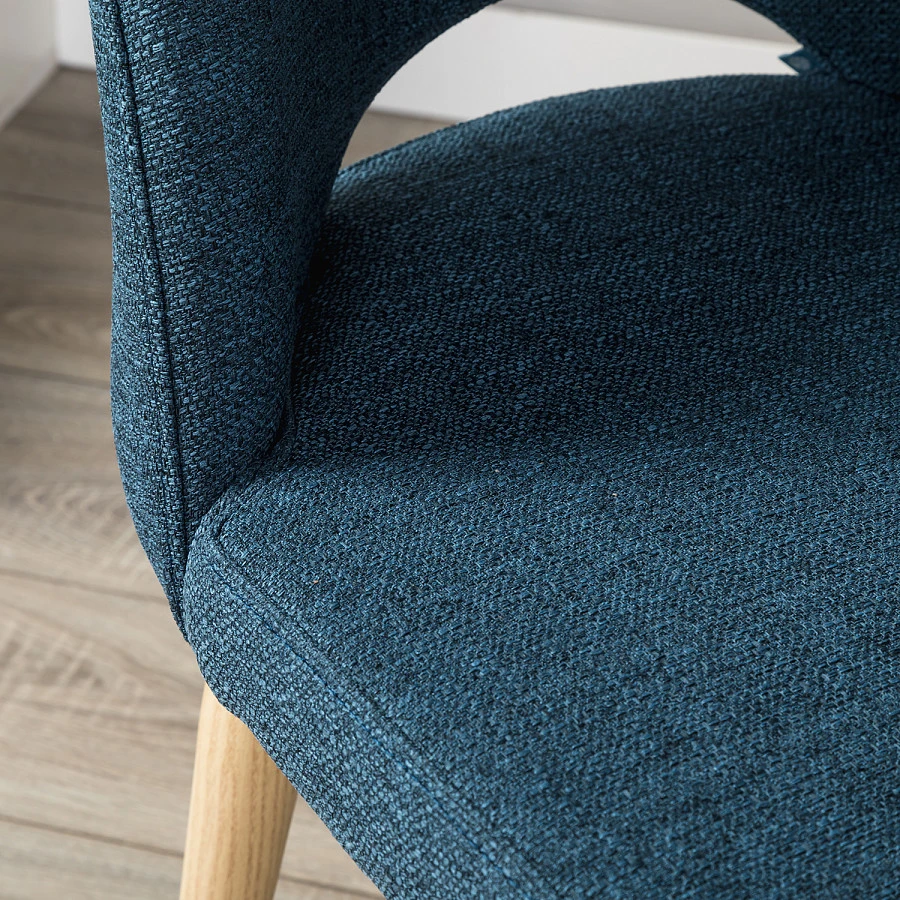 Стул Ledger синий/нат.дуб - фото 11