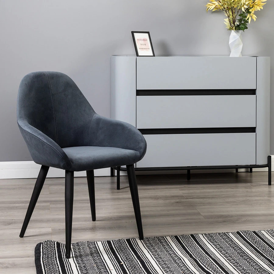 Кресло Kent Diag grey/черный - фото 12