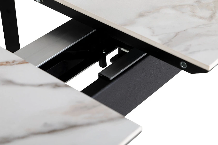Стол раздвиж. Combi Ceramic 120-150 Automatic Natur//Light marble - фото 8