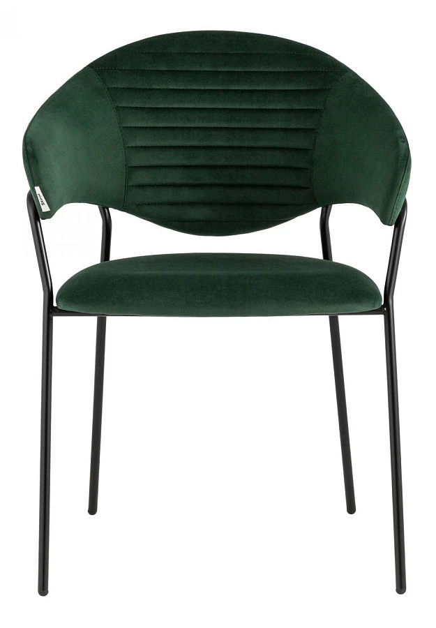 Стул Алексис велюр зелёный - фото 2