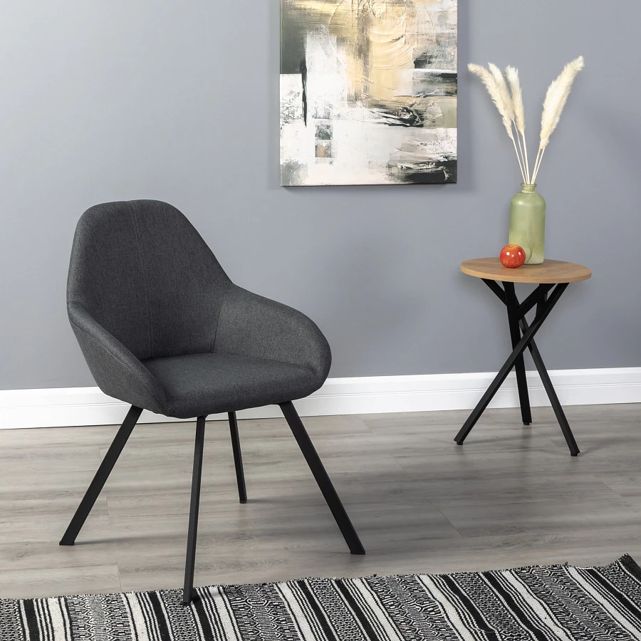 Кресло Kent тёмно-серый/Арки - фото 9