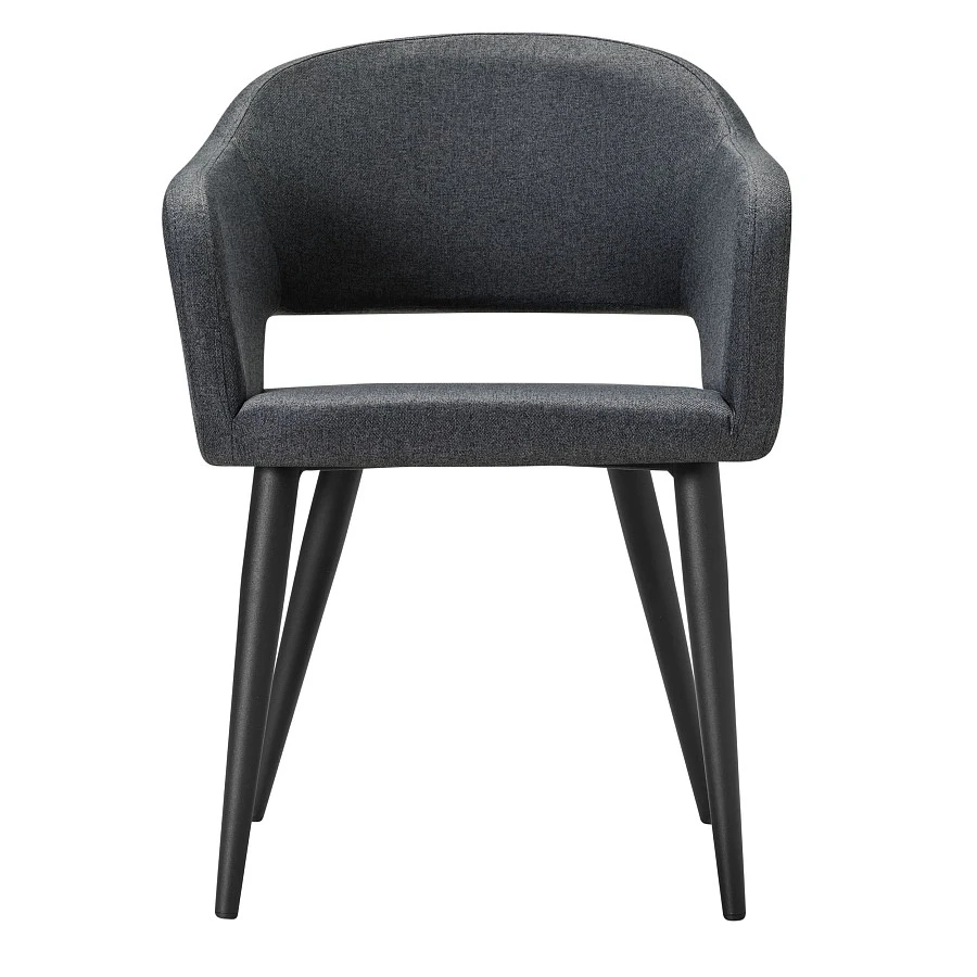 Стул Oscar тёмно-серый/черный - фото 3
