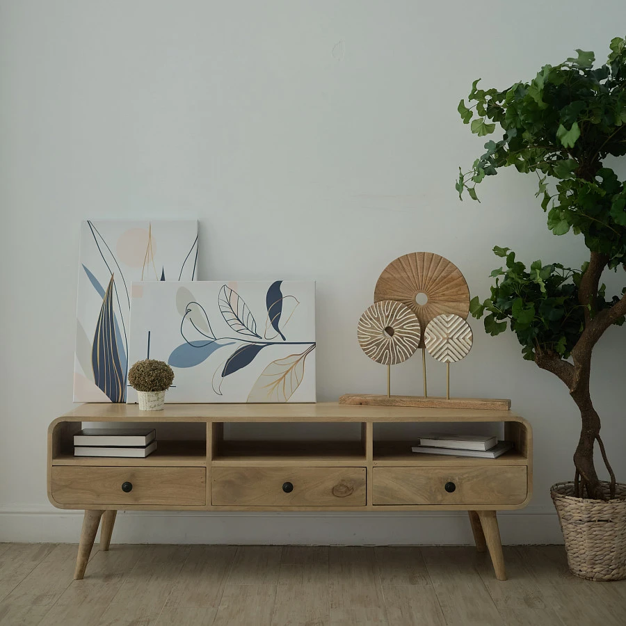 Консоль из массива, АУДУН 3 ящика - фото 3