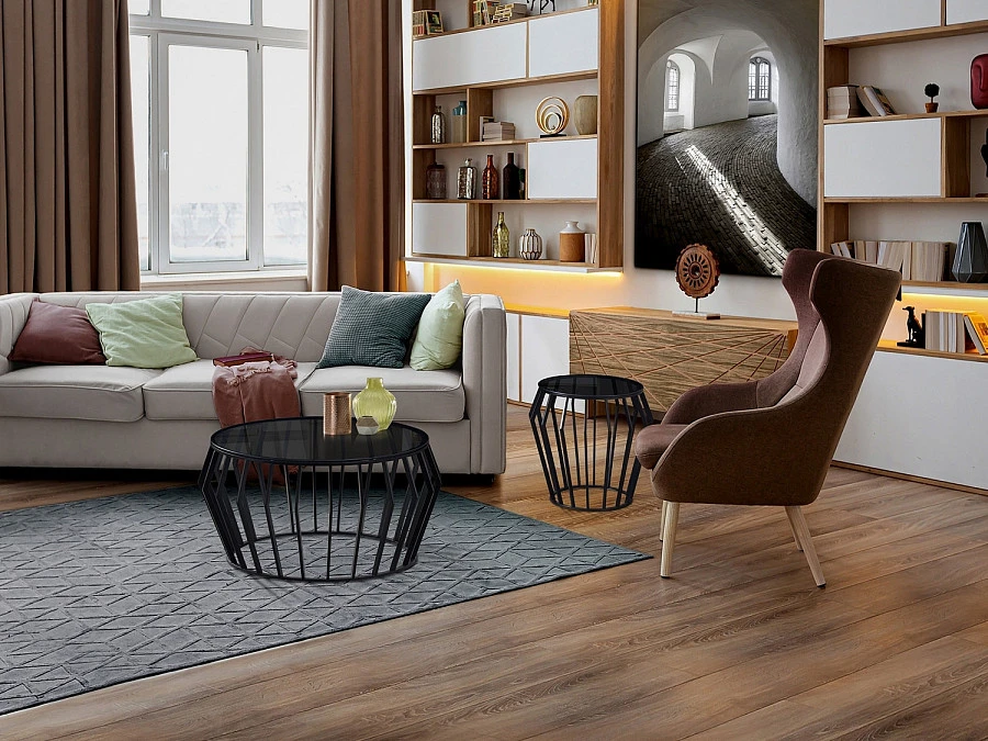 Приставной столик Ciros черный матовый - фото 5