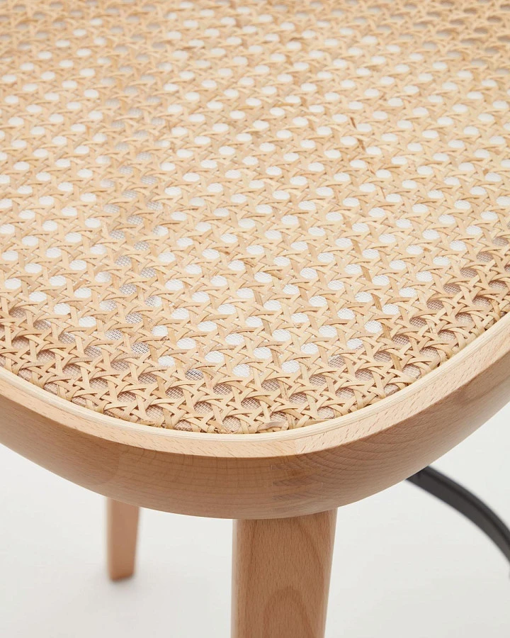 Барный стул Romane из бука/шпона ясеня/ротанг - фото 9