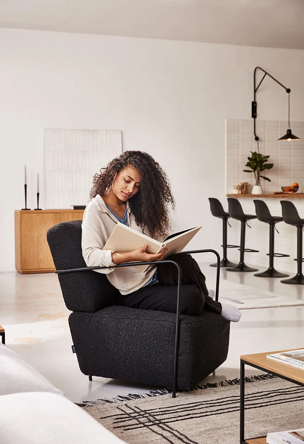 Бра Eleazar окрашенное в черный цвет - фото 2