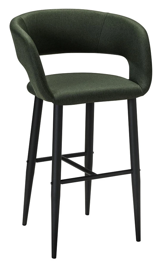 Кресло Бар.Hugs тёмно-зеленый/черный