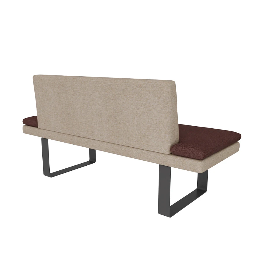 Диван кухонный Magiс 140UNO beige/UNO coffe - фото 2