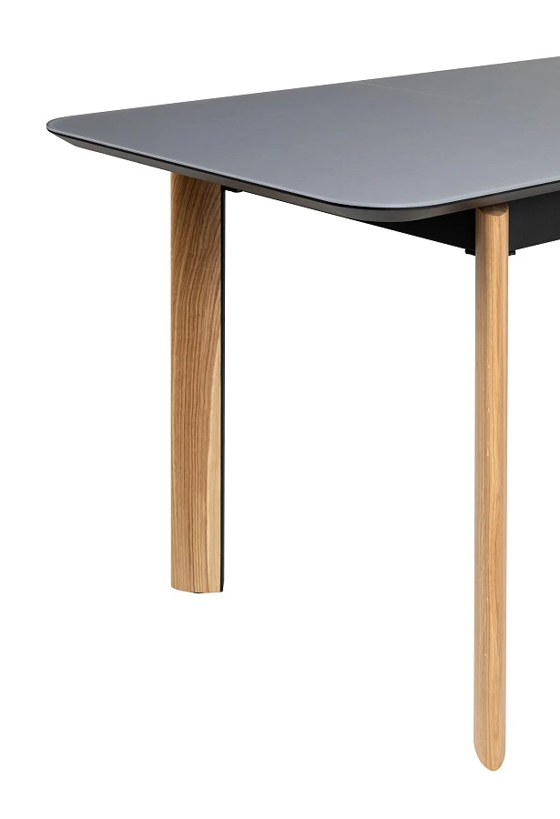 Стол раскл. Combi Glass 140-180 Automatic Natur/Dark matte glass - фото 13