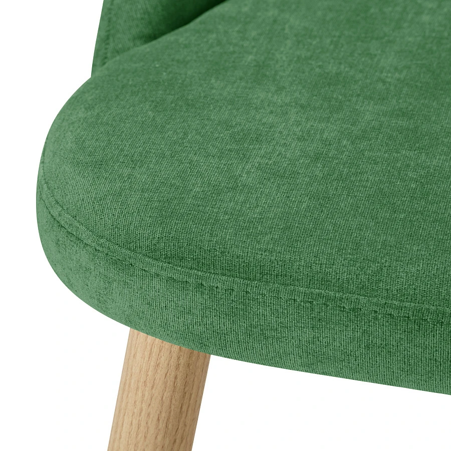 Кресло Lars зелёный/нат.дуб - фото 5
