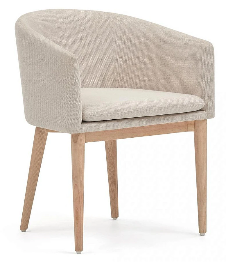 Стул Harlan бежевый/ массив ясеня