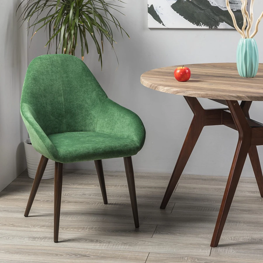 Кресло Kent Грин/ТОрех - фото 6