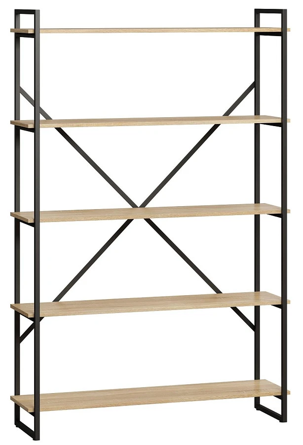 Стеллаж Мальборк 120 Дуб Сонома лофт