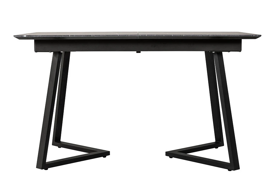 Стол Роналдо раздвиж. 140-180 Темный мрамор/Бабочка - фото 4