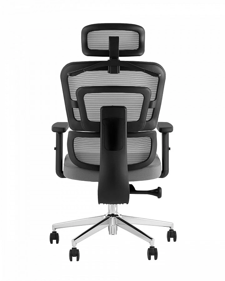 Кресло офисное TopChairs Techno серый - фото 3