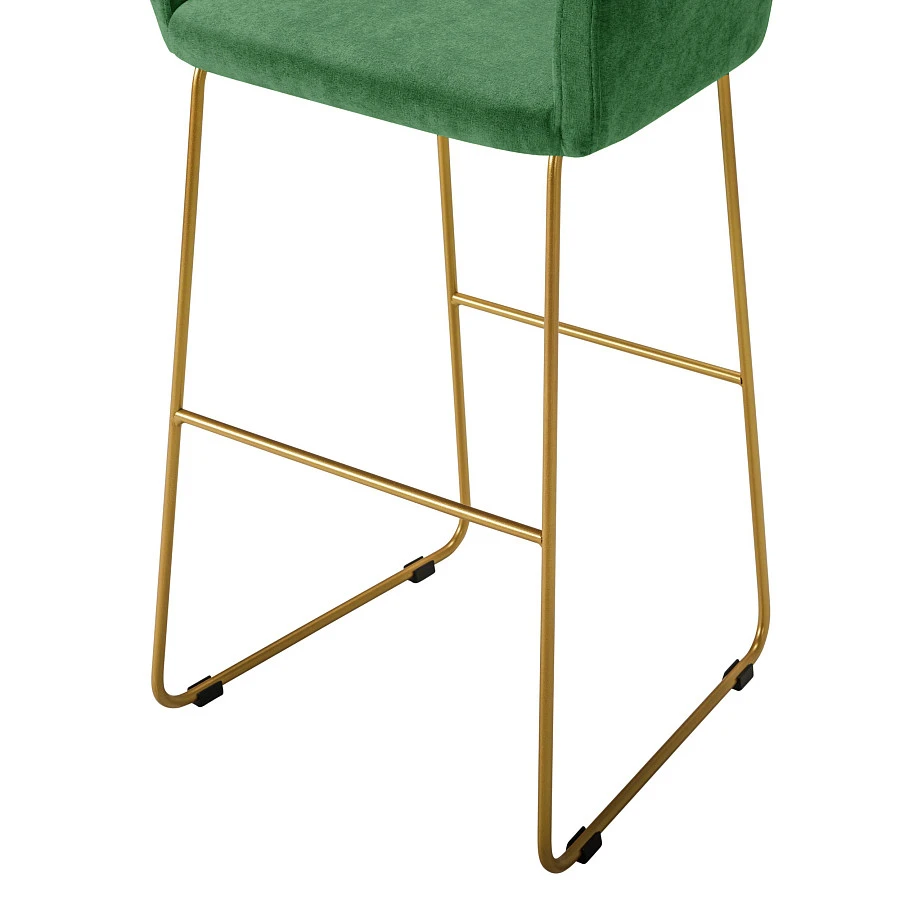 Кресло Бар. Oscar зеленый/Линк золото - фото 7