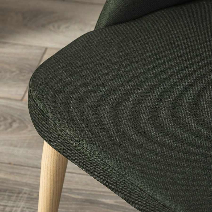 Стул Lars тёмно-зеленый/нат.дуб - фото 14