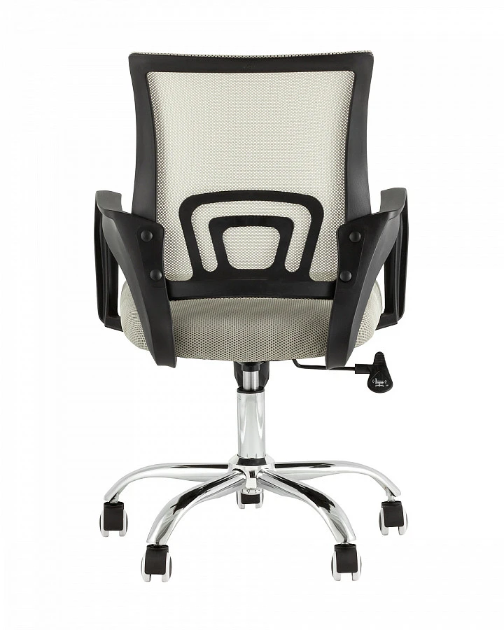 Кресло офисное TopChairs Simple New серый - фото 3