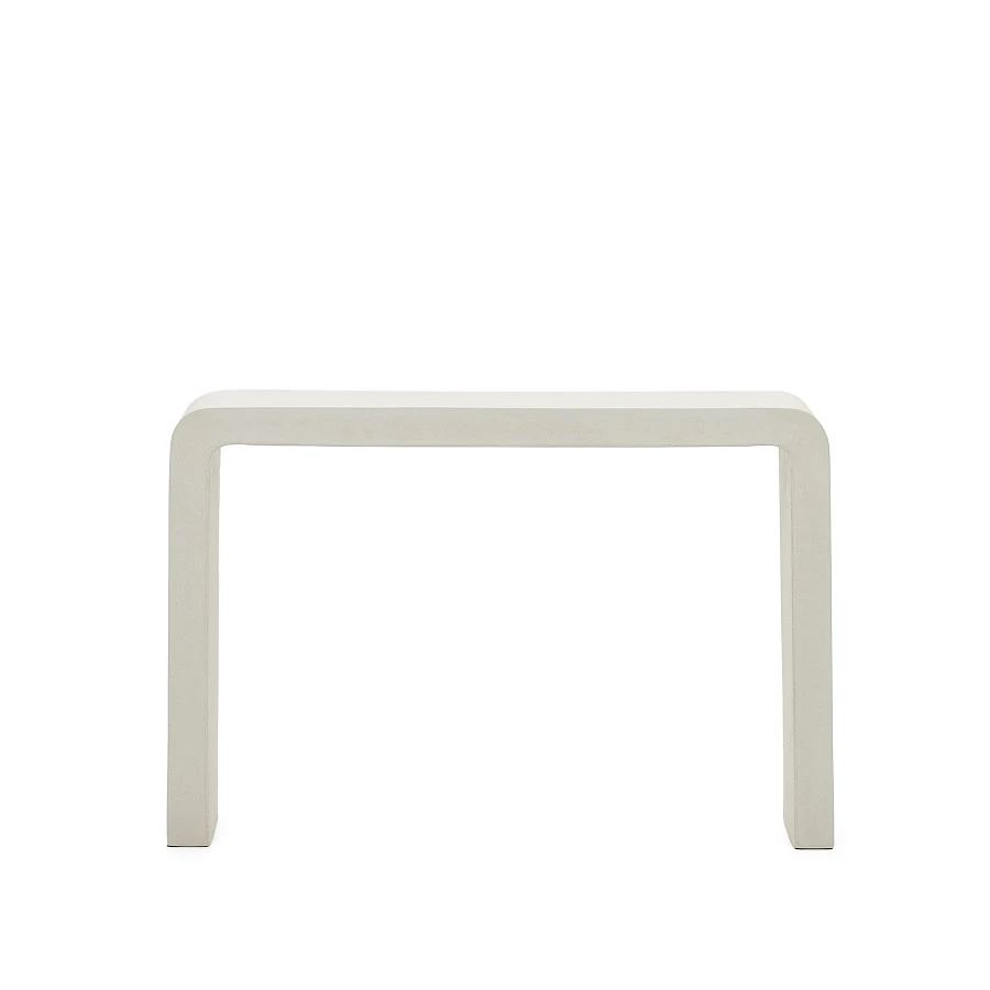 Aiguablava Консоль из белого цемента 120 x 80 см - фото 4