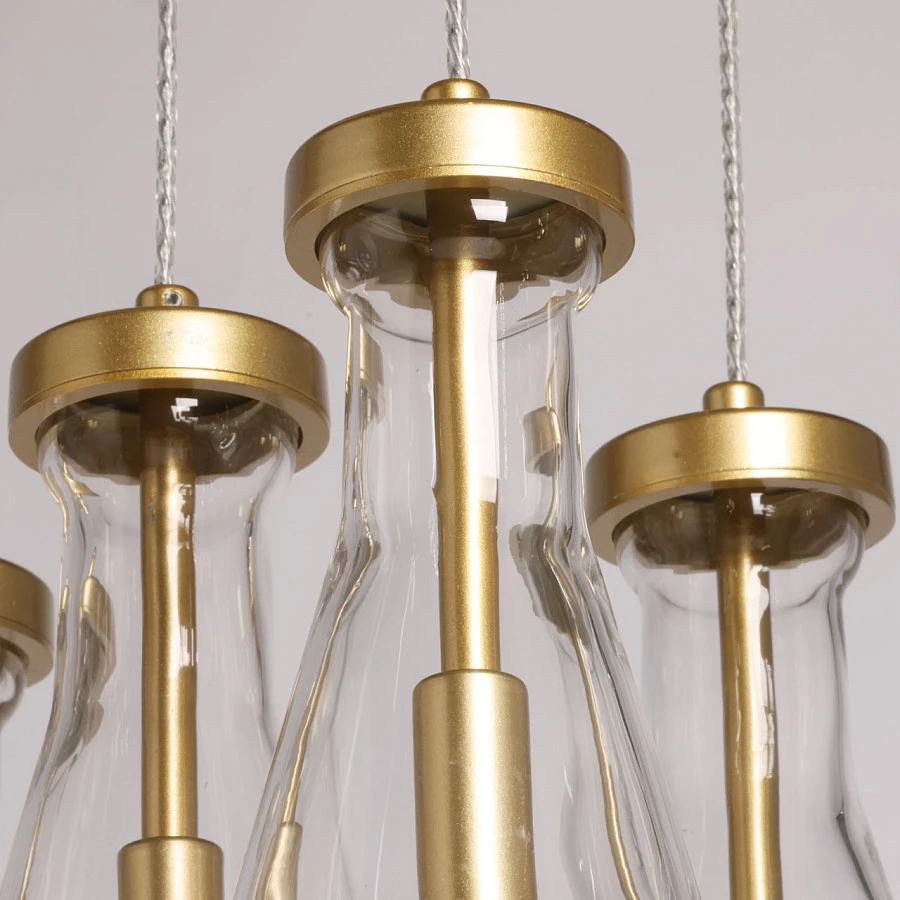 Люстра подвесная DeMarkt Крайс 657013909 - фото 7